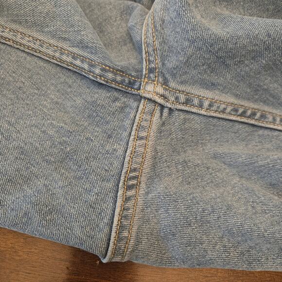 Everlane Women's The Original Cheeky Jean Crop Stone Washed Sky Size 35 - Picture 4 of 10